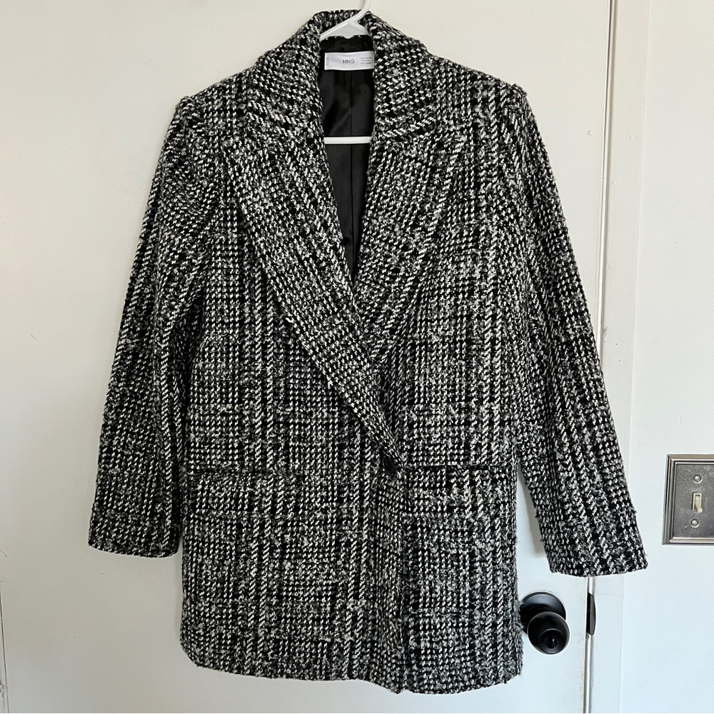 Mango Tweed Blazer